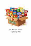 $50 Exotic Snacks Mystery Box