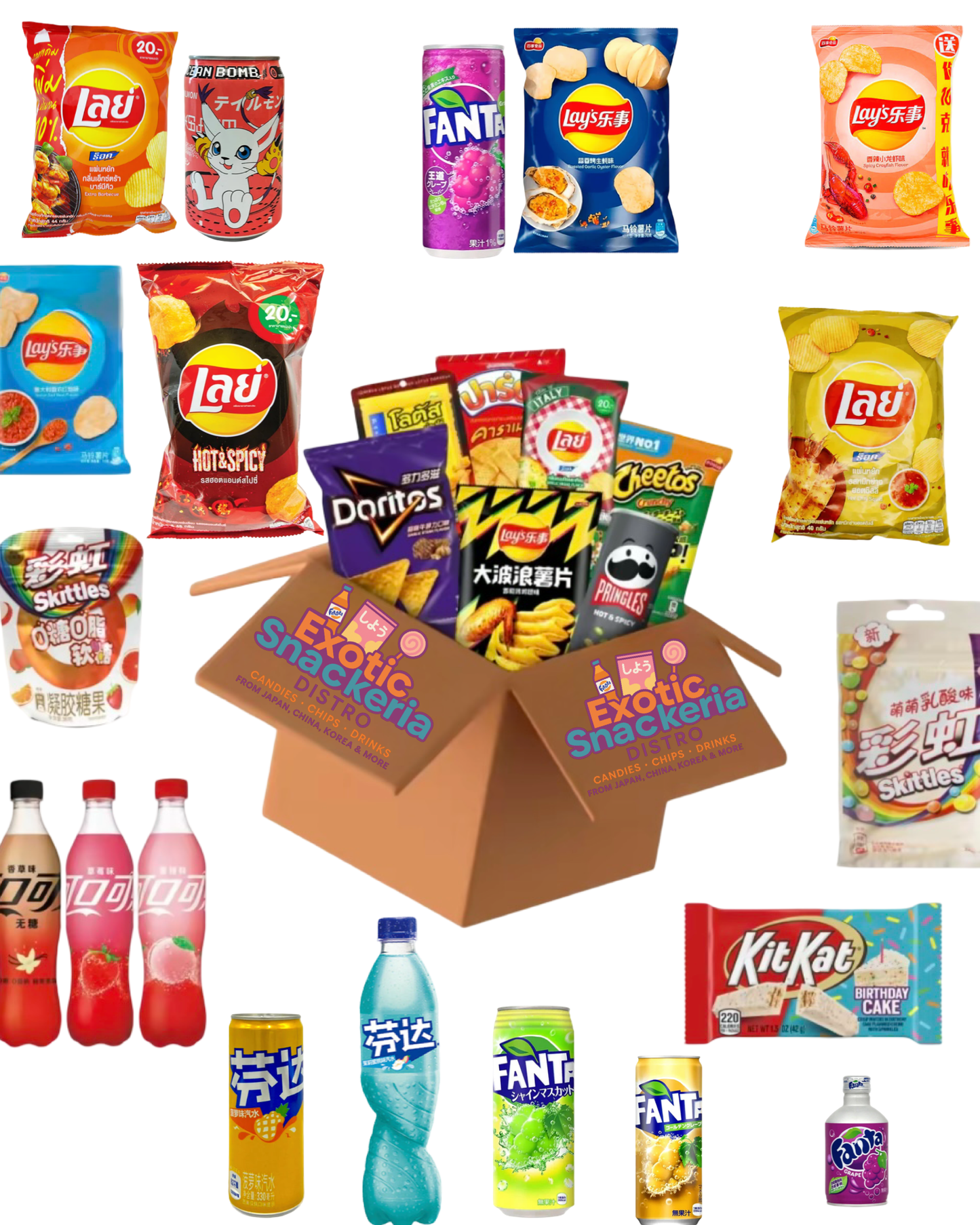 $50 Exotic Snacks Mystery Box