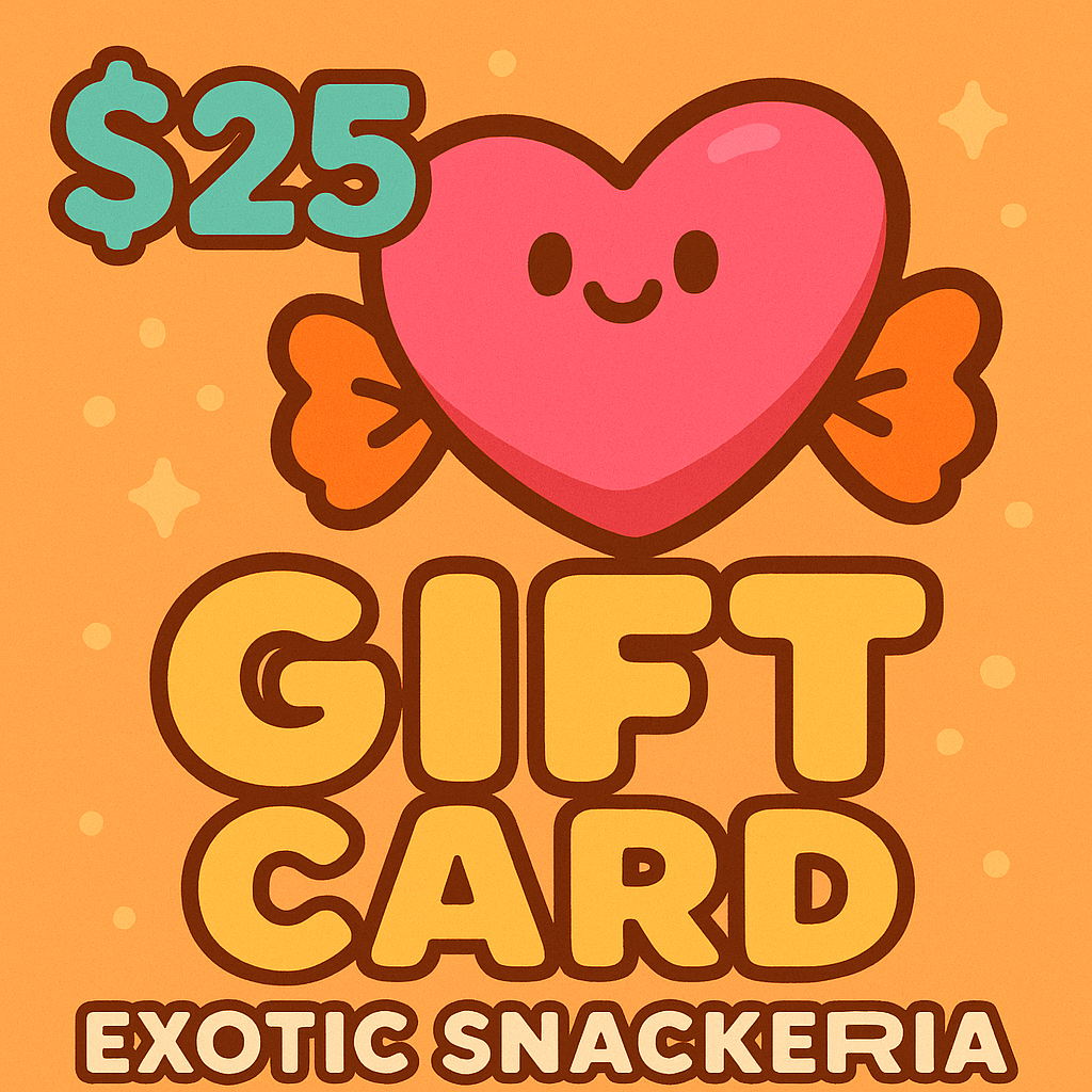 🎁 Exotic Snackeria Digital Gift Card