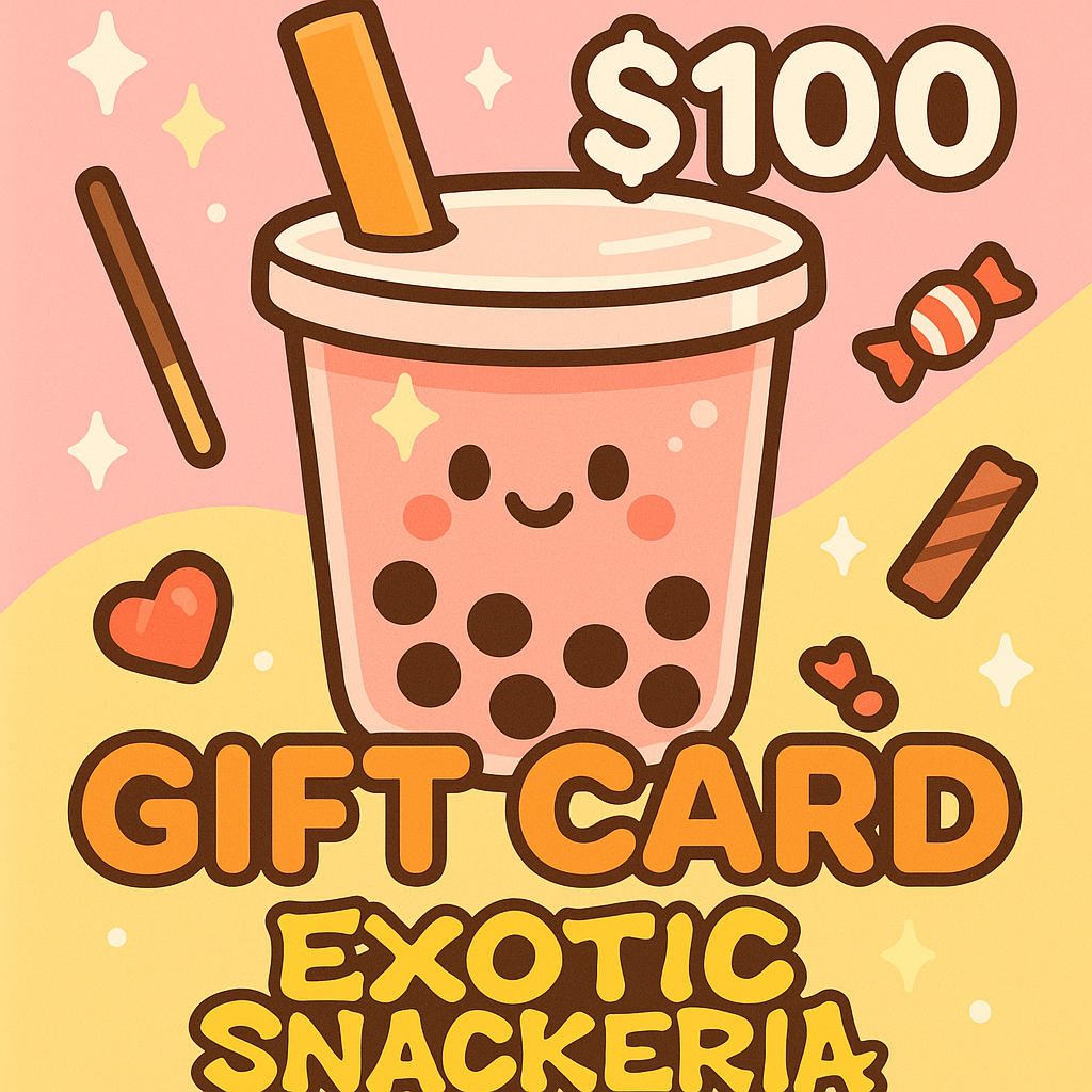 🎁 Exotic Snackeria Digital Gift Card