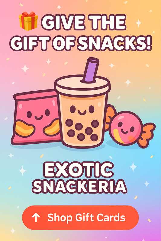 🎁 Exotic Snackeria Digital Gift Card